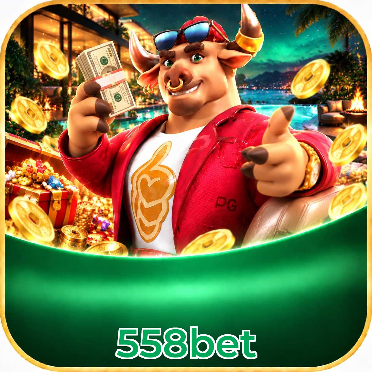 Catálogo de slots da 558bet com RTP médio de 96,52%